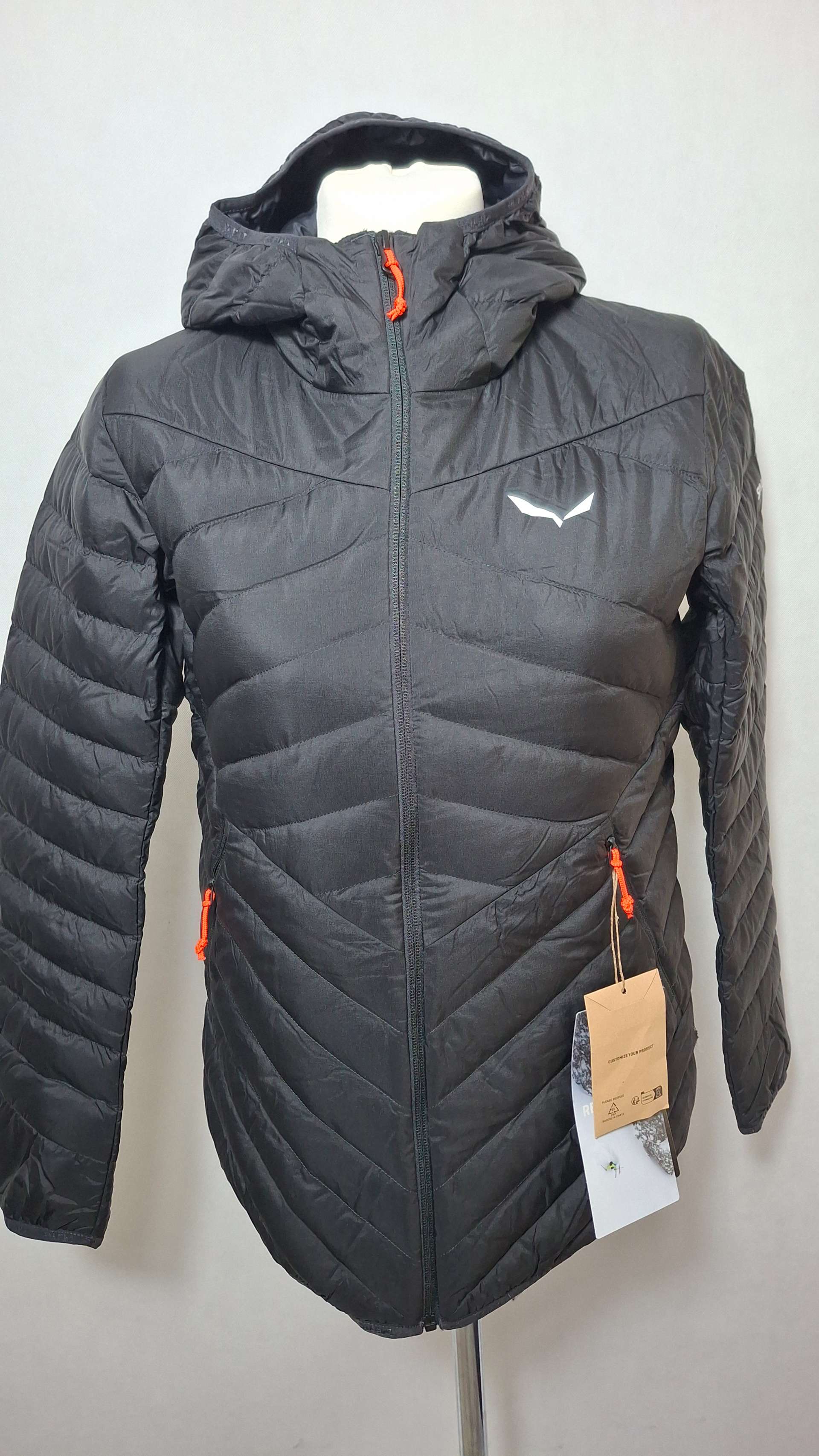 Chaqueta de plumón con capucha para mujer Salewa, talla M