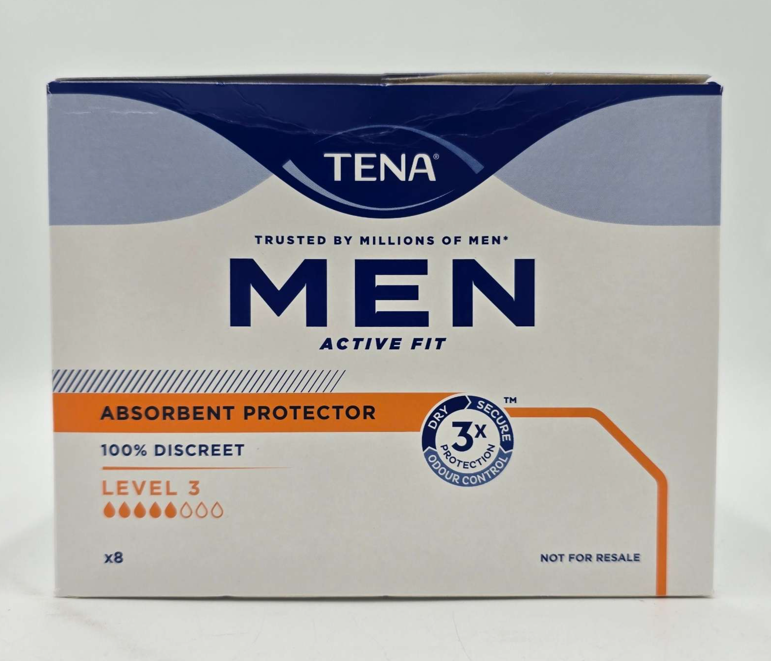 Urologische Einlagen Tena Men Active Fit, Stufe 3, 8 Stück